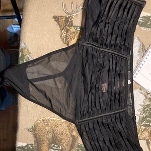 VS/pink strappy thong